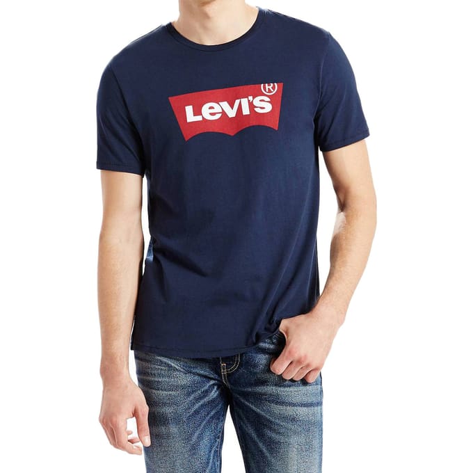 Levis  T-shirt Korte Mouw GRAPHIC SET IN