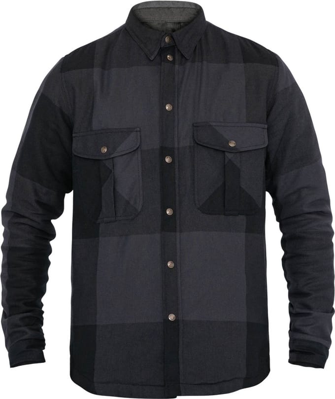 John Doe Motoshirt Big Block Grijs Zwart - Jas