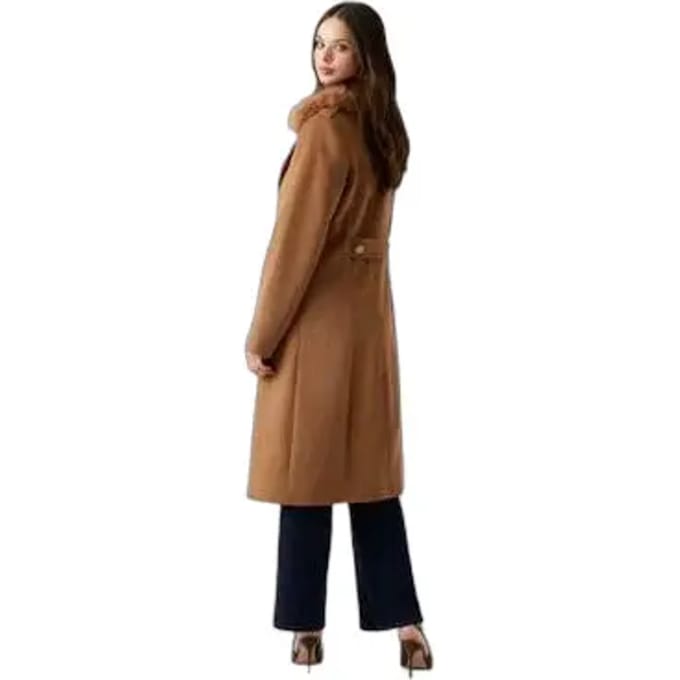 Damesjas Guess Karole Fur Collar