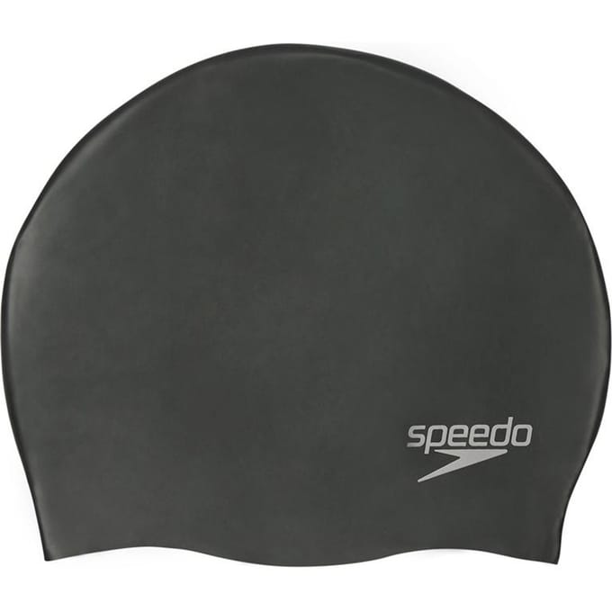 Speedo Unisex Volwassen Siliconen Badmuts (Zwart)