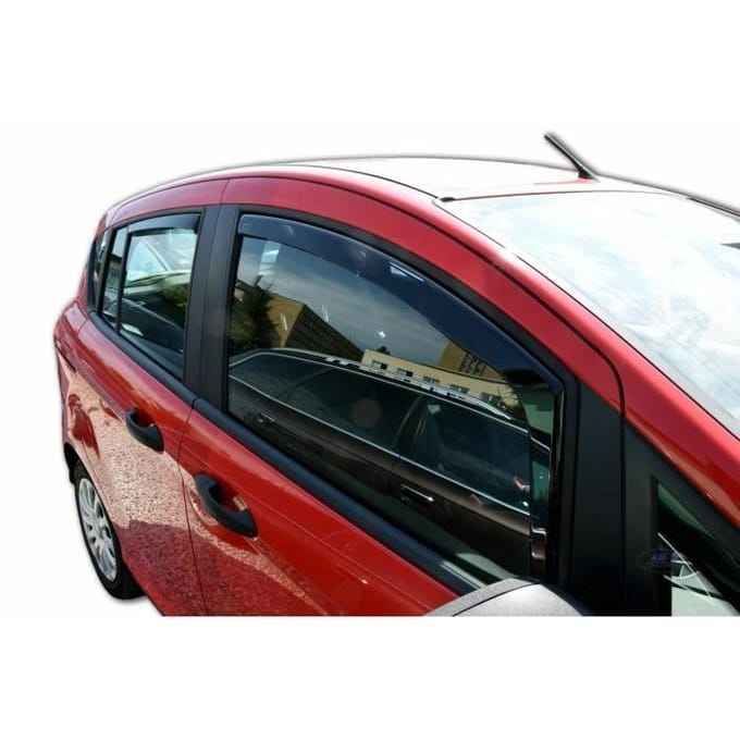 J&J AUTOMOTIVE | Heko Deflecteurs d'air Déflecteurs de Vent Pour Ford B-Max 2012-2017 fumée