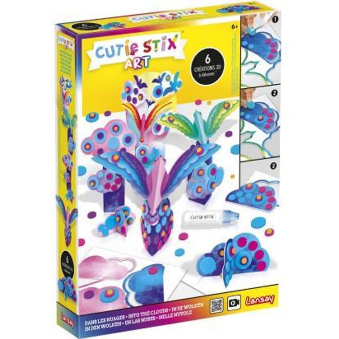 Cutie Stix Art - In de wolken Knutselen