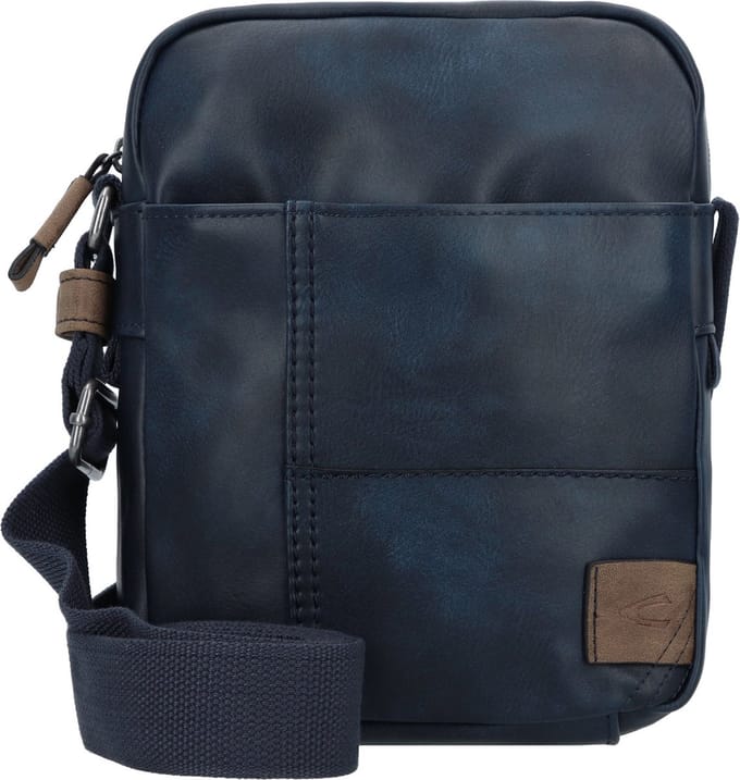 camel active Schoudertas Laos Shoulder Bag Dark Blue Donkerblauw