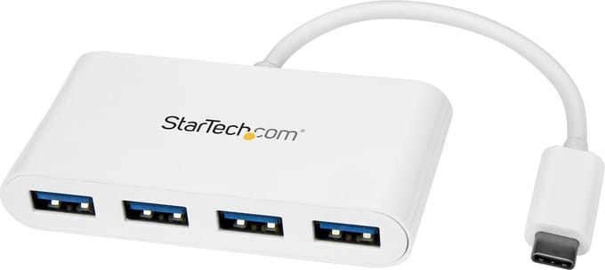 StarTech.com USB-C Hub USB hub - 4 - USB 3.2 - Wit