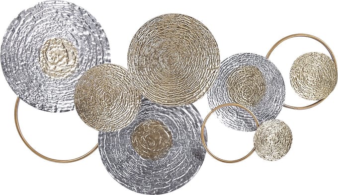 VANADIUM - Wanddecoratie - Zilver - IJzer