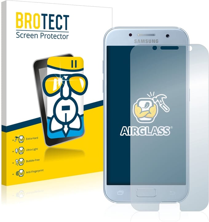 Screenprotector voor Samsung Galaxy A5 2017 Beschermglas transparant