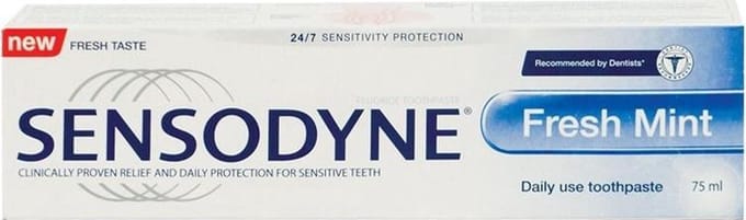 Sensodyne Tandpasta - Fresh Mint 75 ml.