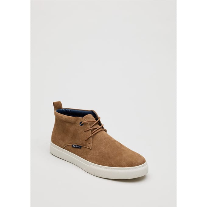 Ben Sherman Parkway Suède Heren Tan Boots