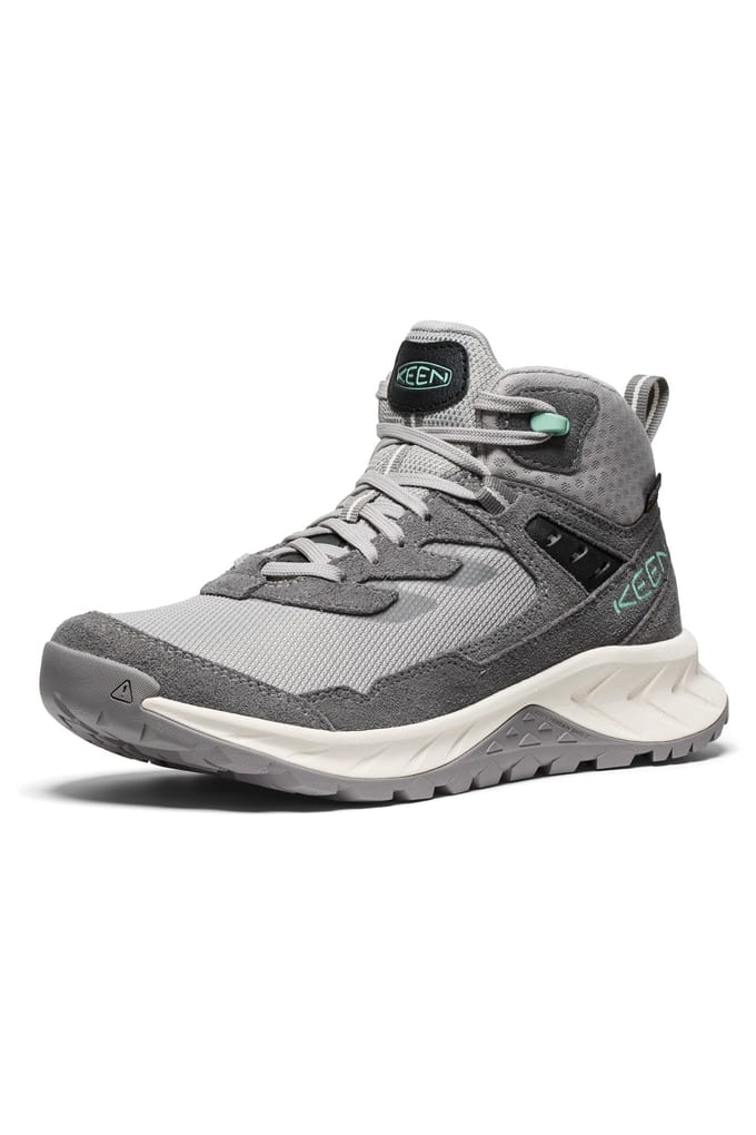 Keen Hightrail Mid Wp Alloy/lichen Maat: 39.5 | Laarzen Outlet | Dames | Grijs