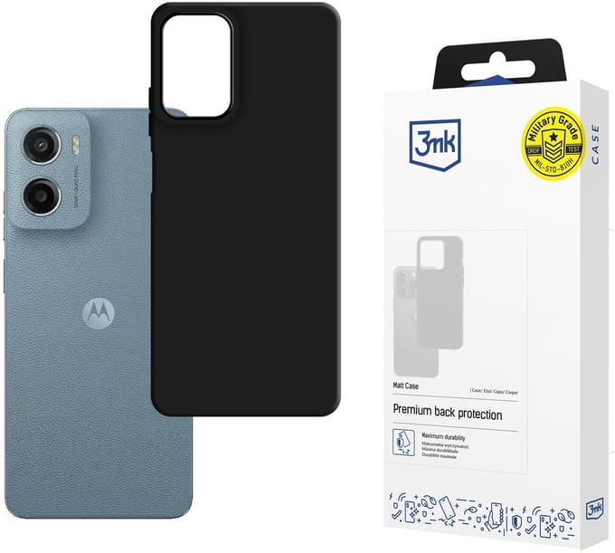 Motorola Moto G05/E15 G4 - 3mk Matte Hoesje