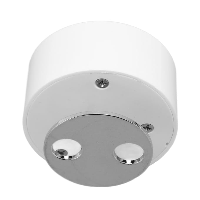 Muziekdoos Ronde Basis 18 Tonen Opwindmechanisme Rond Vintage DIY Handgemaakt Roterende Muziekdoos Basis Wit white