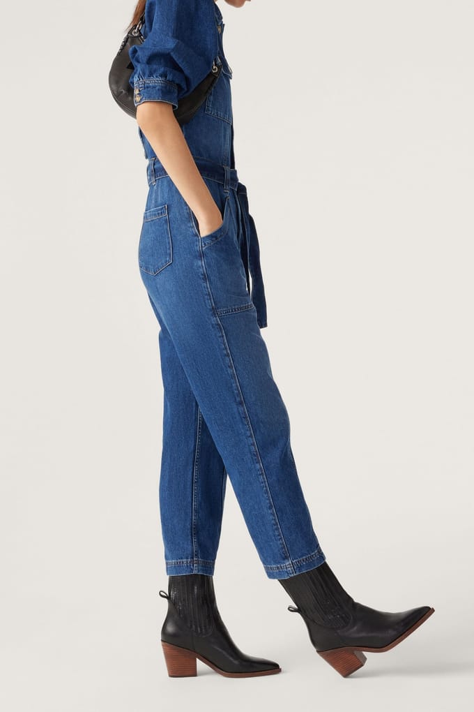 BA&SH Jumpsuit Blue Maat: 42 | Jumpsuits Outlet | Dames | Blauw