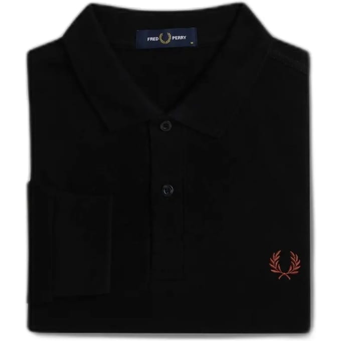 Polo met lange mouwen Fred Perry Plain