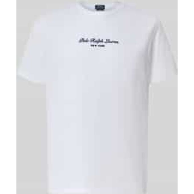 Regular fit t-shirt van puur katoen