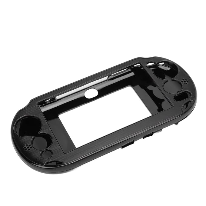 Aluminium Metalen Huid Beschermhoes Case Harde Schaal voor PSV 2000 Handheld Game Console Videogame zwart