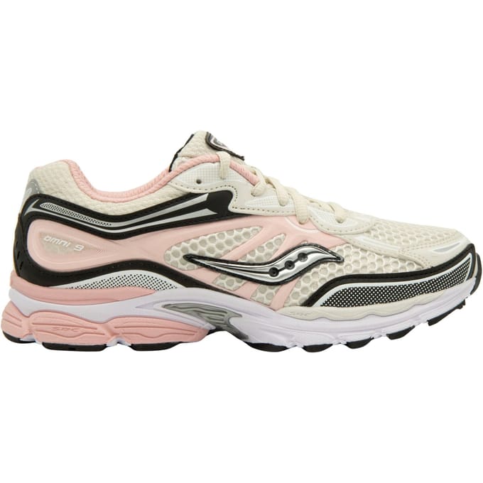 Saucony Progrid Omni 9 Kindersneakers - Wit - Maat 39 - Mesh/Synthetisch