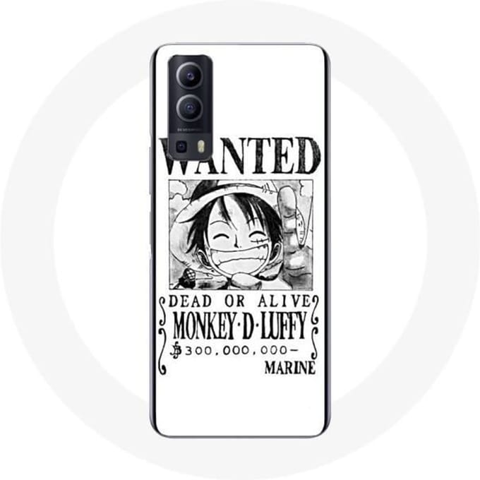 Coque Vivo Y72 Luffy One Piece Manga onderzoeksposter Wit wit