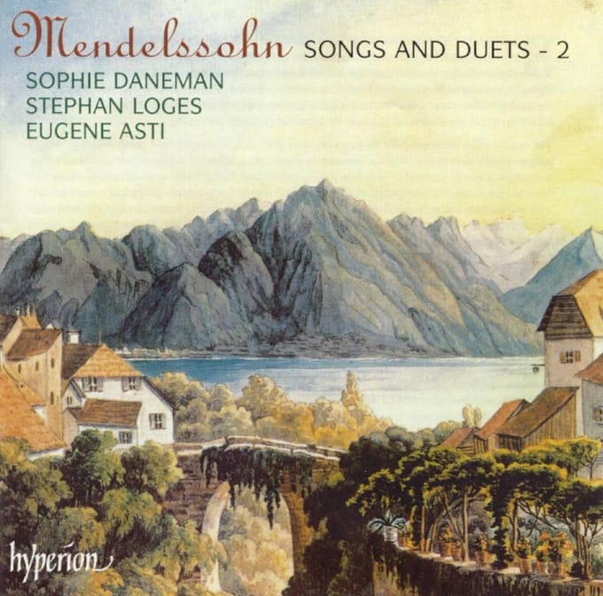 Mendelssohn: Songs and Duets Vol 2 / Daneman, Loges, Asti