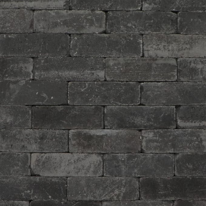 Intergard Trommelstenen of koppelstones dikformaat antraciet 20x6,7x6,7cm (m2)