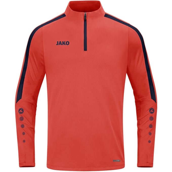 Jako Power Ziptop Kinderen - Marine / Flame | Maat: 152