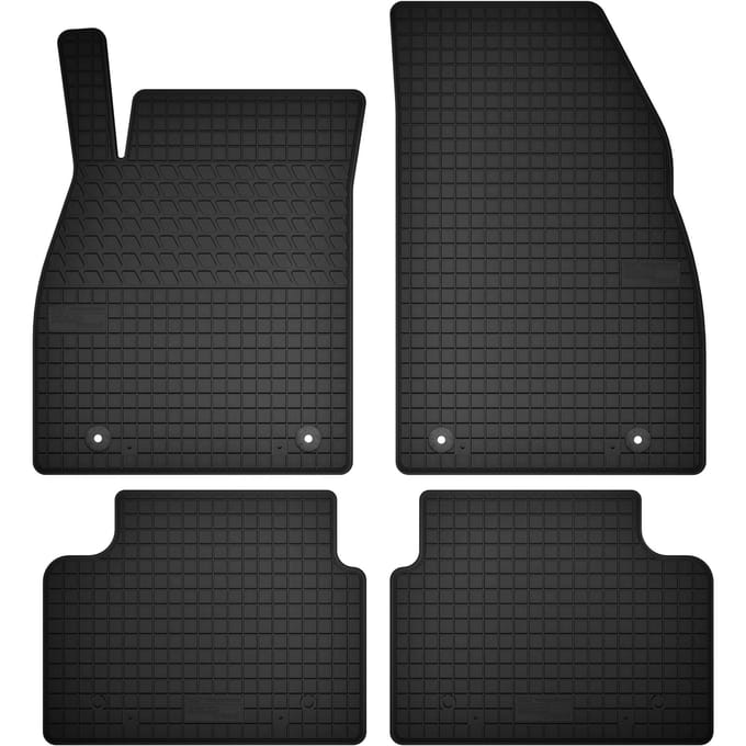 Wielganizator SolidTread Serie - Rubber Automatten - 2011-2018 - Zwart - Perfecte Pasvorm