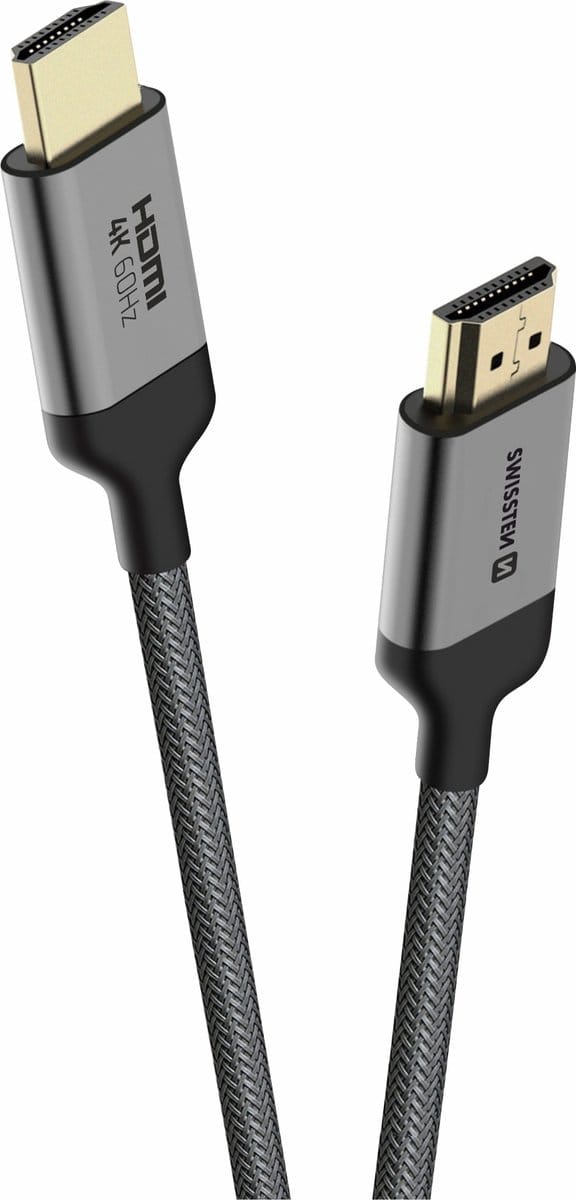 Swissten HDMI 2.0 Kabel - 2 Meter - 4K - 60HZ - Geschikt voor Xbox Series X & PS5