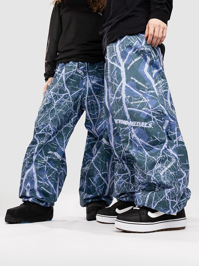 Beyond Medals Park Ripstop Broek blauw