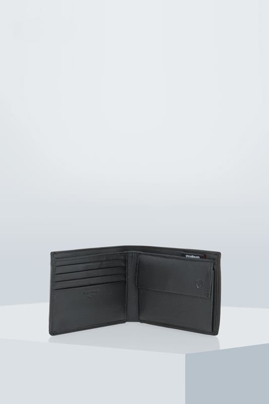 strellson portemonnee Carter Jaden BillFold H4 Wallet Black zwart