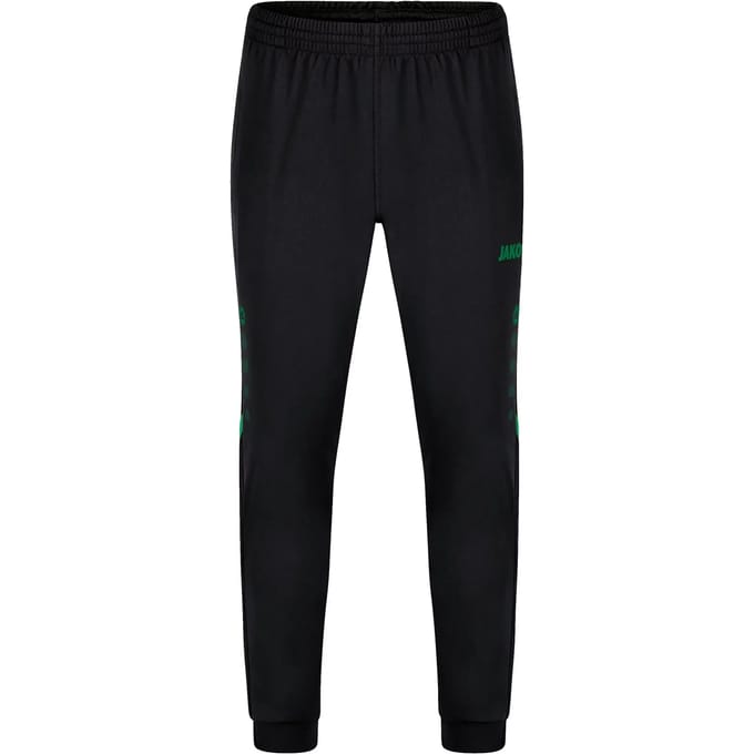 Jako Challenge Polyesterbroek Dames - Zwart / Sportgroen | Maat: 42