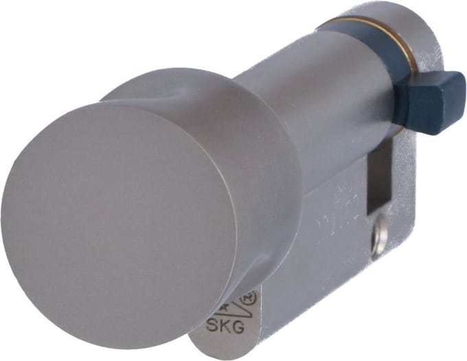 2 stuks - S2 halve knopcilinder K50/10