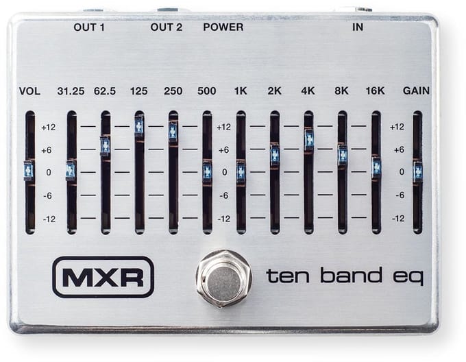MXR M108S Ten Band EQ - Equalizer voor gitaren
