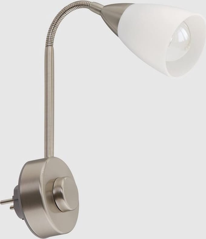 Briloner Fiche Wandlamp E14 25 W Nikkel (mat)