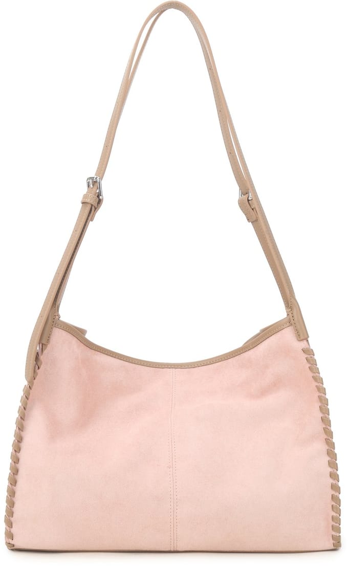 Giuliano kunstlederen suede schoudertas Mirren - Dames - Roze