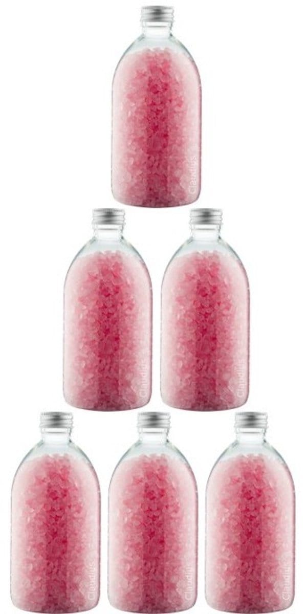 Claudius Badzout Rozen - 600 gram - Fles met aluminium dop - Set van 6 stuks