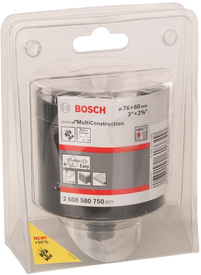 Bosch - Gatzaag Speed for Multi Construction 76 mm, 3"