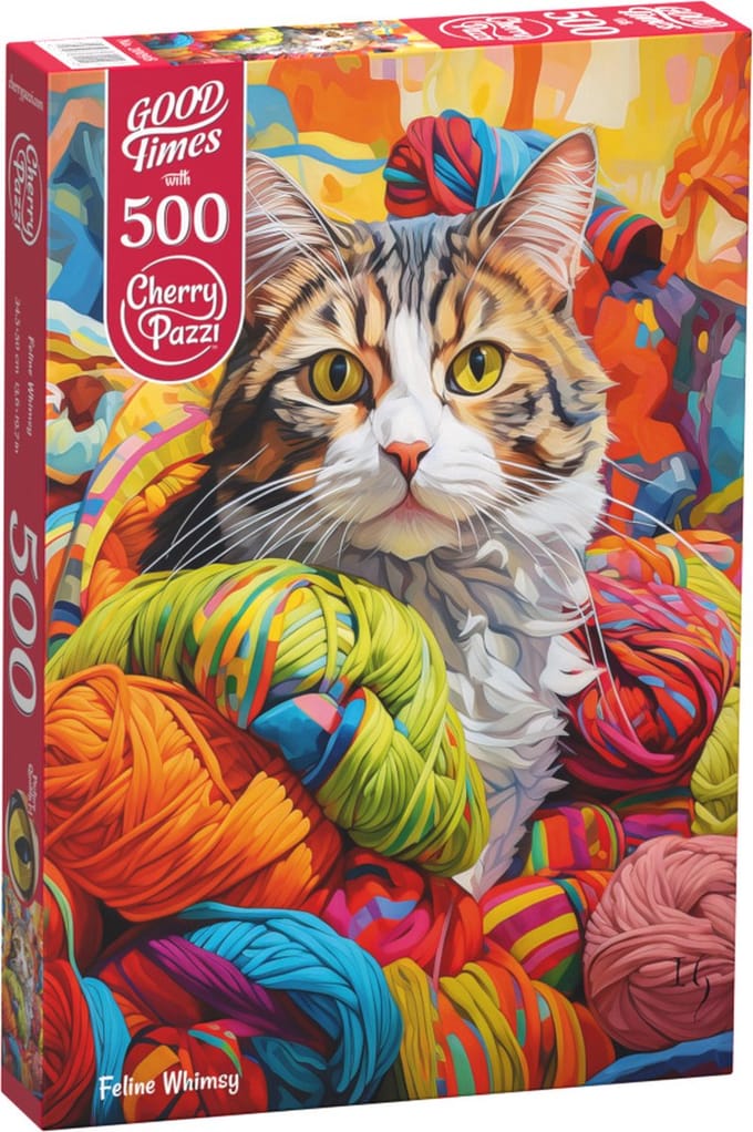 Feline Whimsy Puzzel 500 Stukjes