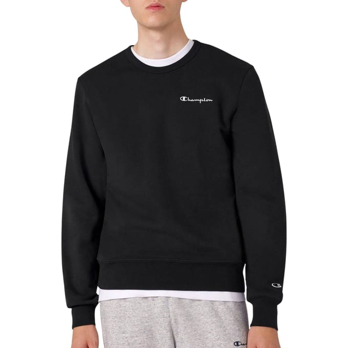 Champion Icons Small Logo Crewneck Sweater Heren - Maat S