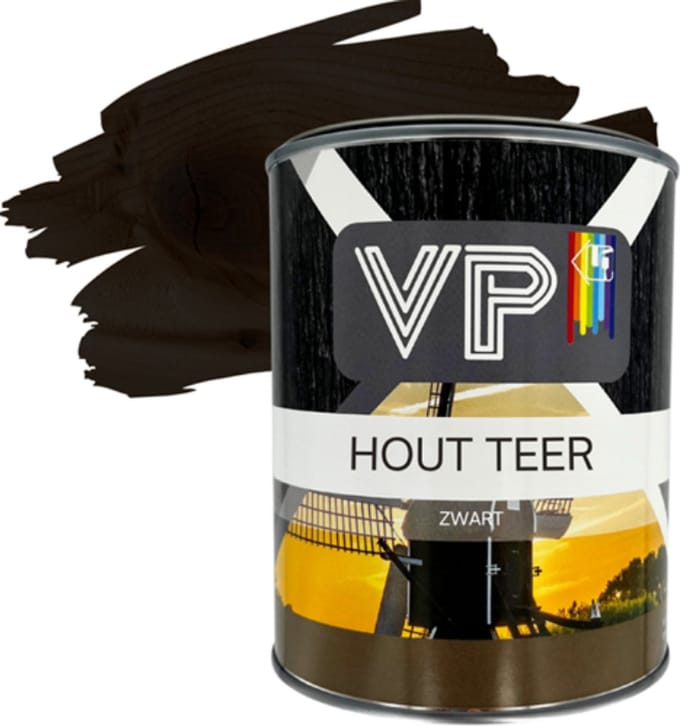 VP Platina Houtteer 20 liter Zwart Mengkleur
