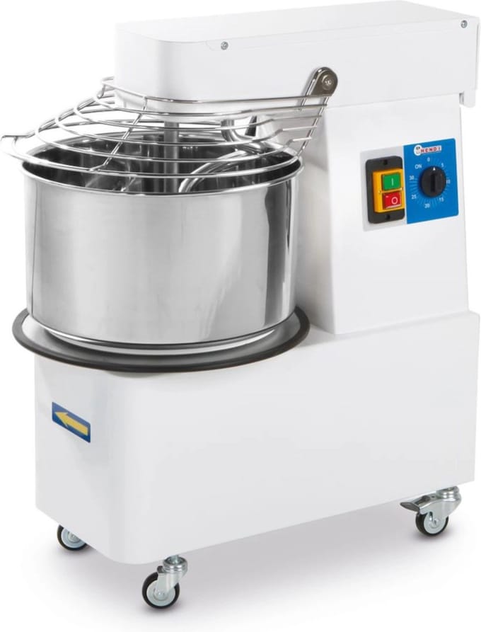 HENDI Deegmachine – vaste kop en mengkom – 56 kg/u – 16L – 230V/750W