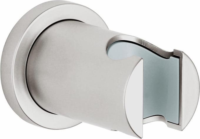 GROHE Rainshower Wandhouder - rond - supersteel (RVS) - 27074DC0