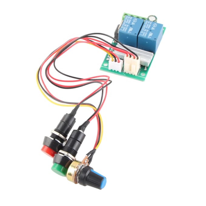 Motorsnelheidsregelaar PWM Regulator Schakelaar Regelmodule CW CCW Rotatie DC6V 12V 24V
