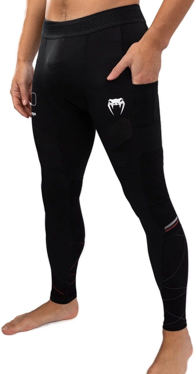 Venum Tactical XT Sportlegging Spats Zwart Vuurrood - M