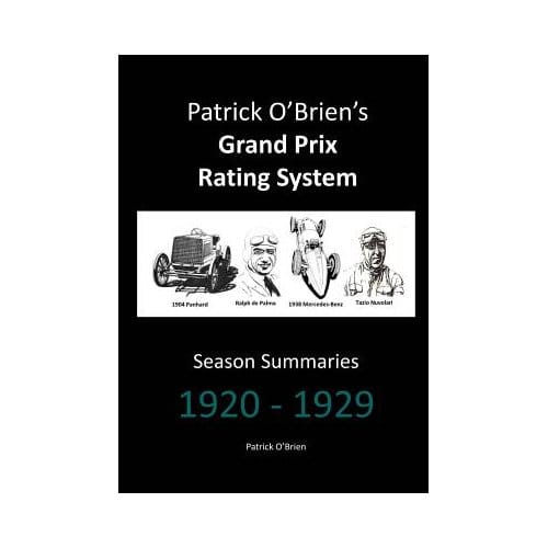 Patrick O'Brien's Grand Prix Rating System - O'Brien, Patrick