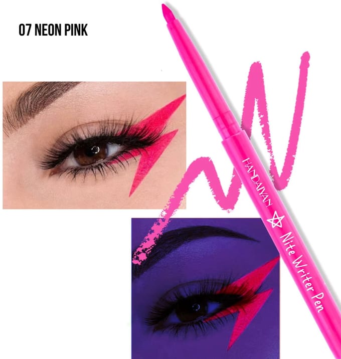 UV Glow - Long Lasting Gel EyeLiner 07 Neon Pink - 0.2g