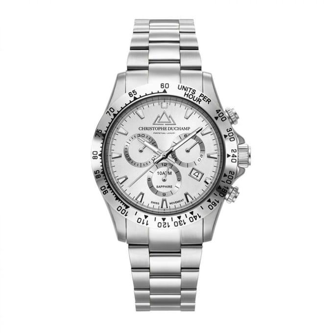 Christophe Duchamp Grand Mont CD7101-9 Heren Horloge 42mm 10 ATM