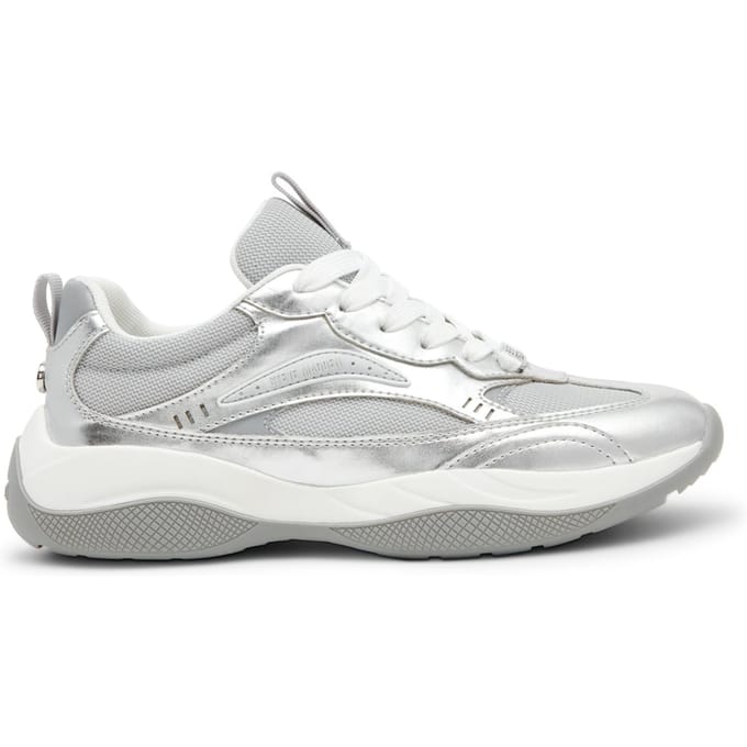 Steve Madden Premio Sneakers Silver Maat: 36 | Sneakers Outlet | Dames | Zilver