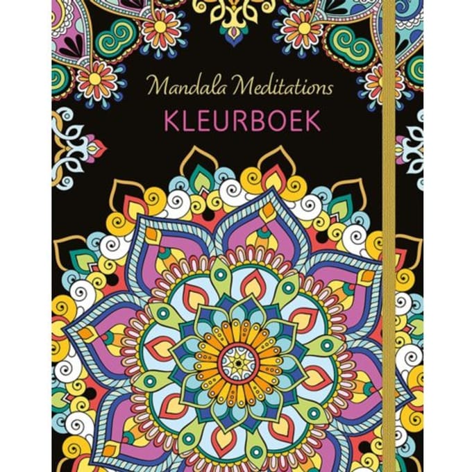 Deltas Mandala meditations kleurboek