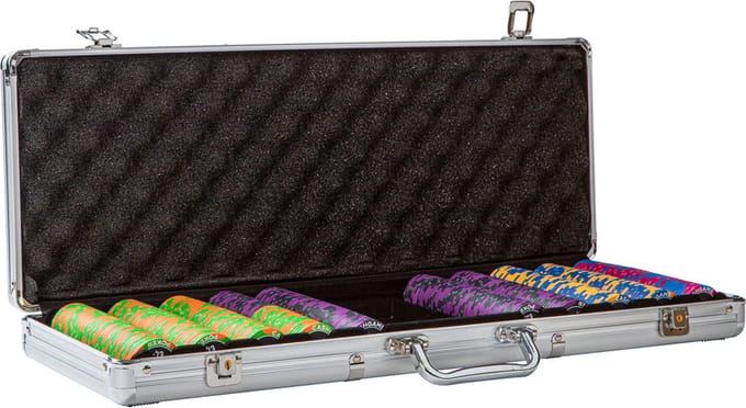Keramische Cashgame Set Zilver