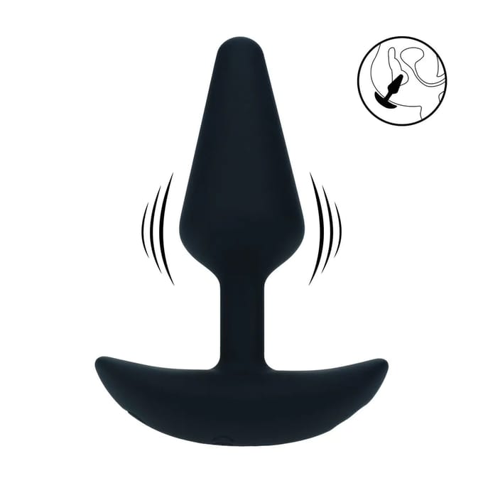 Levelz - Classic Vibrating Silicone Anal Plug Small