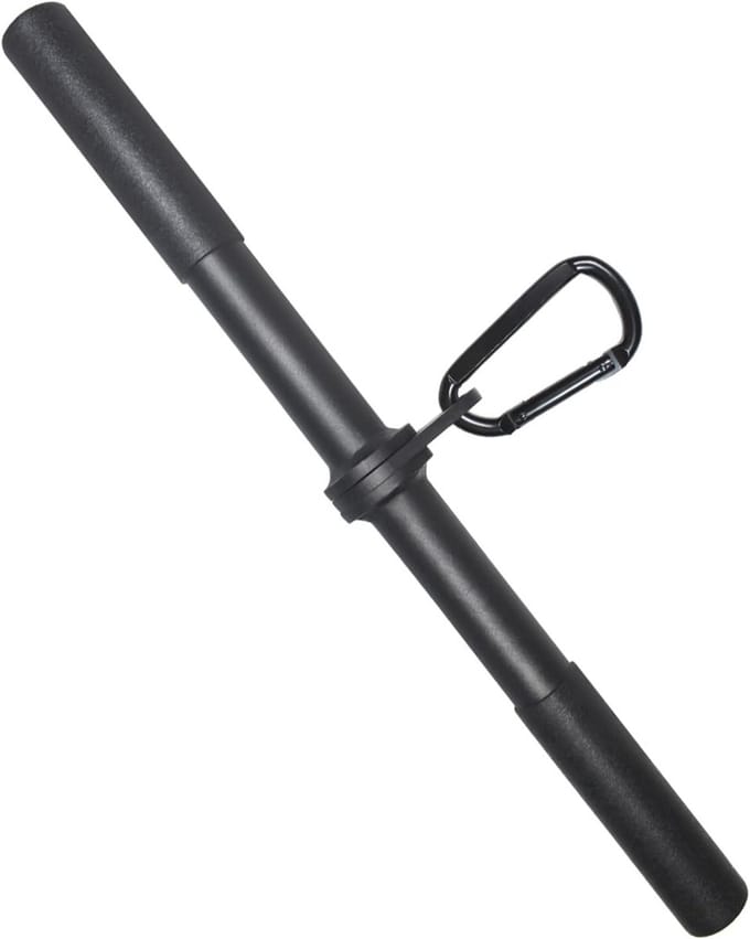 Rotating Straight Rod Cable Gym Attachments - Multi Gym Pull Down Handles